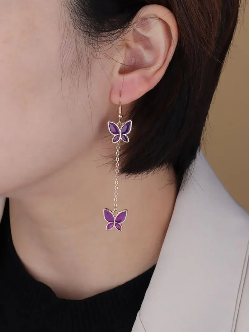مدل گوشواره پروانه ای خاص