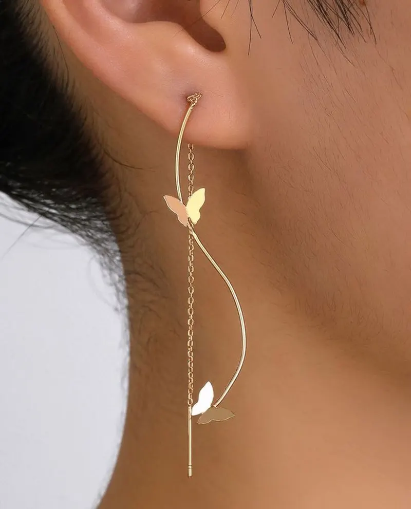 مدل گوشواره پروانه ای خاص