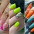 مدل لاک ناخن نئونی؛ طراحی‌های برتر ۲۰۲۴ برای ایده گرفتن!