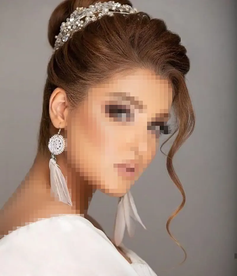 مدل شینیون جمع ساده