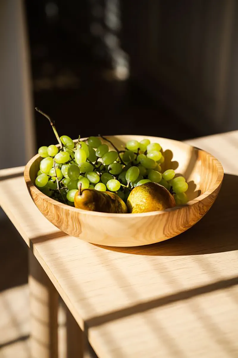 مدل ظرف میوه خوری چوبی