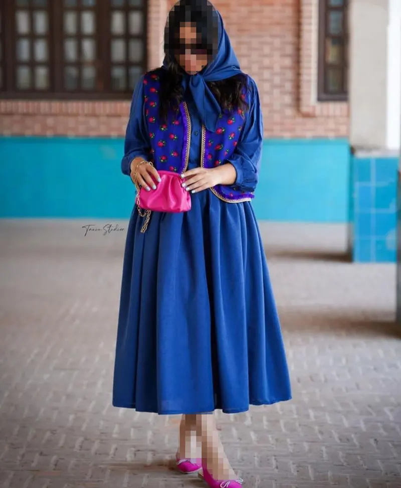ست دوتیکه کت و پیراهن زنانه