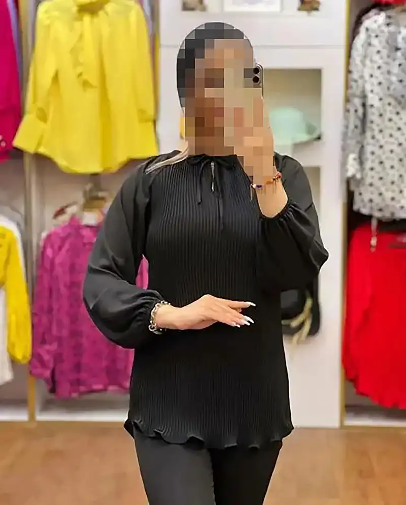 مدل شومیز مشکی