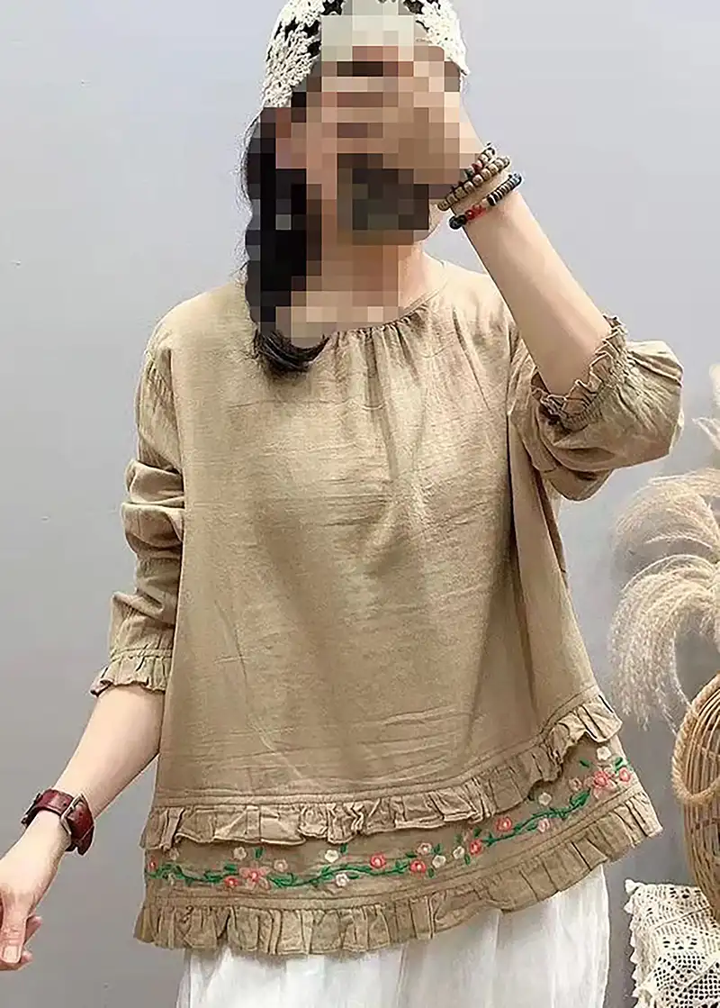 شومیز نخی خانگی زنانه
