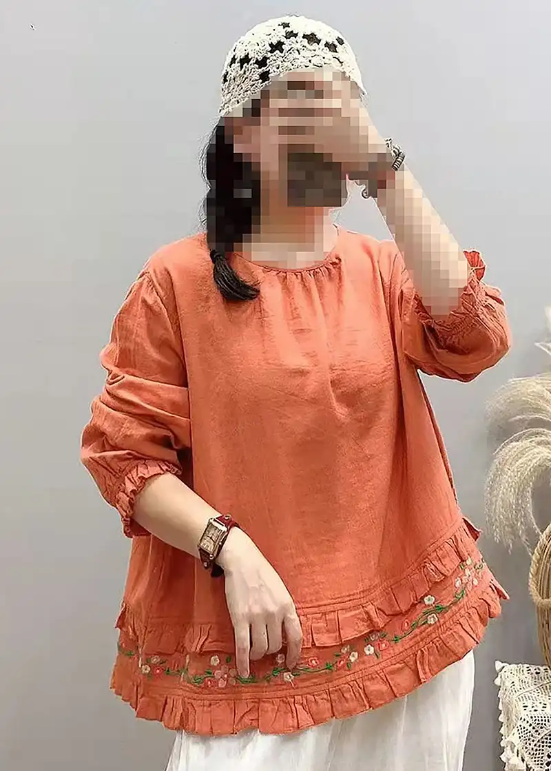 شومیز نخی خانگی زنانه