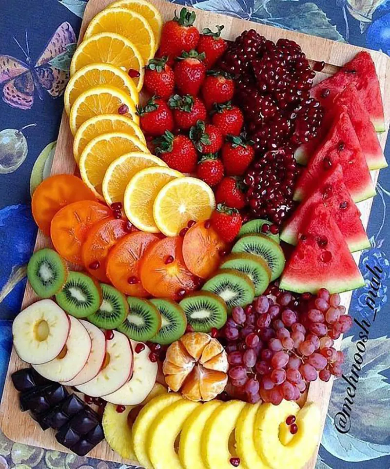 تزئین میوه برای جشنها و مهمانی ها