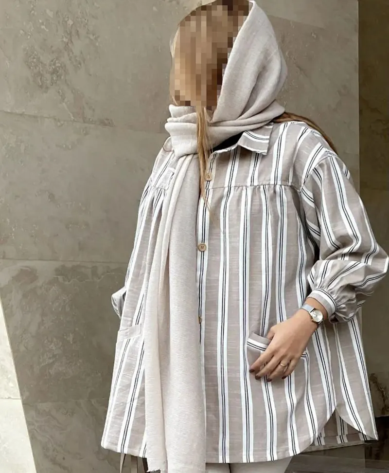تونیک مانتویی دخترانه