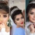 انواع مدل شنیون جلوی مو فوق العاده شیک برای مراسم عروسی و عقد