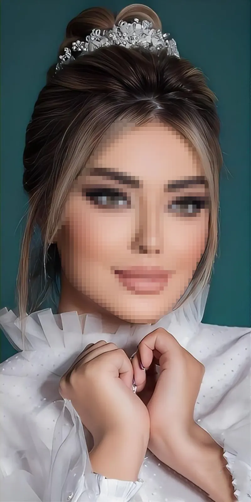 انواع مدل شنیون جلوی مو