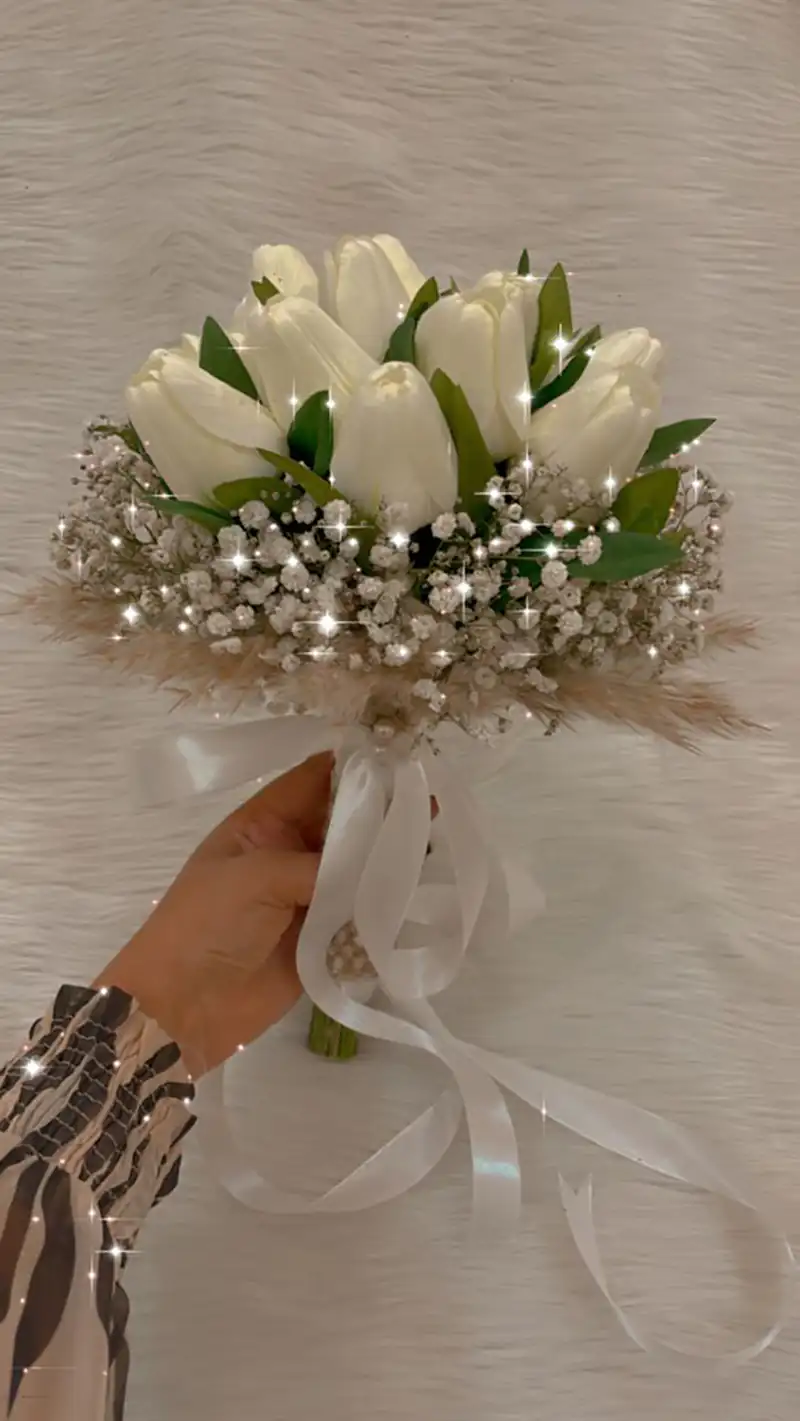 دسته گل عروس ژیپسوفیلا