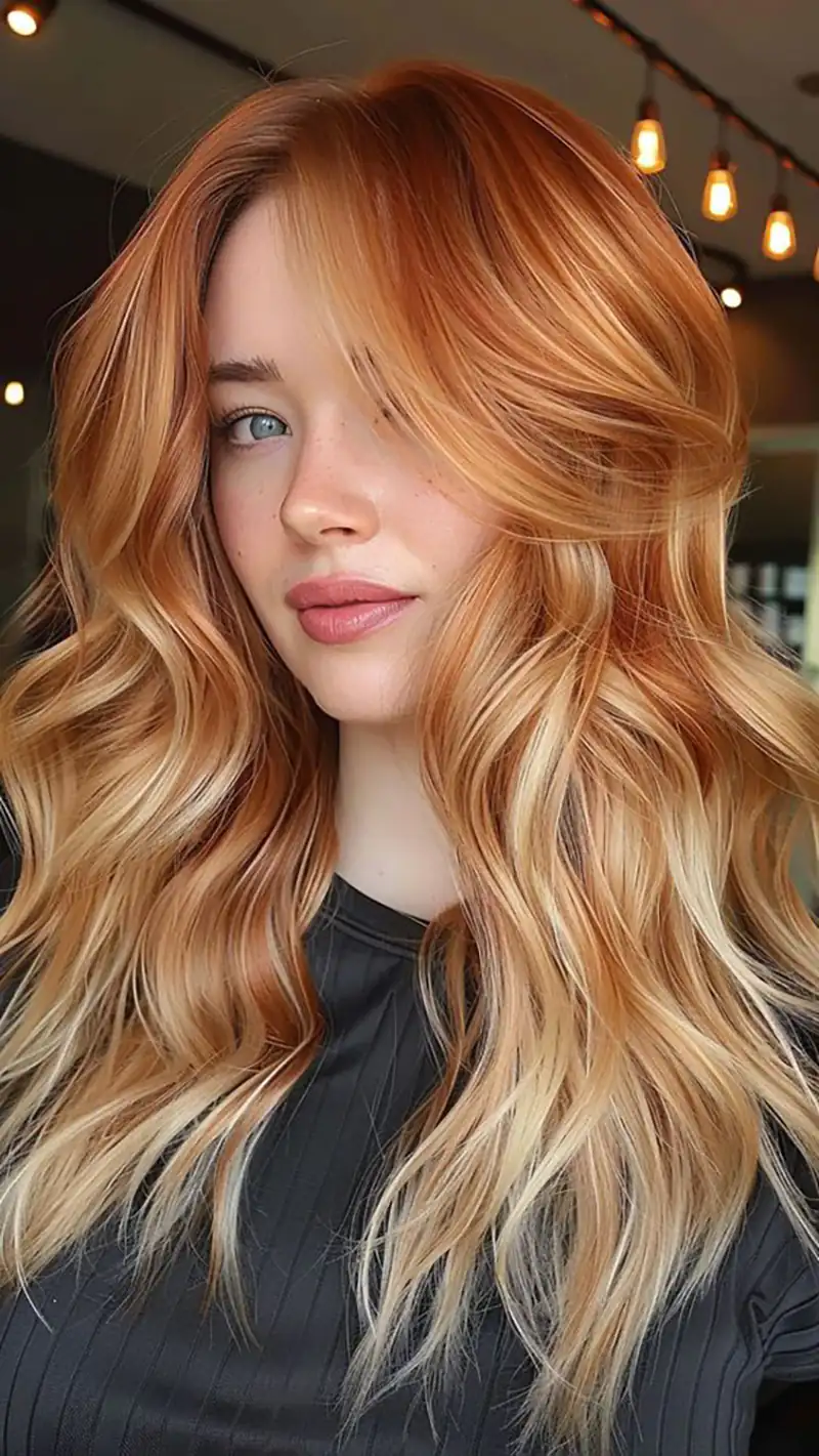 مدل آمبره مو دخترانه رنگ های خاص