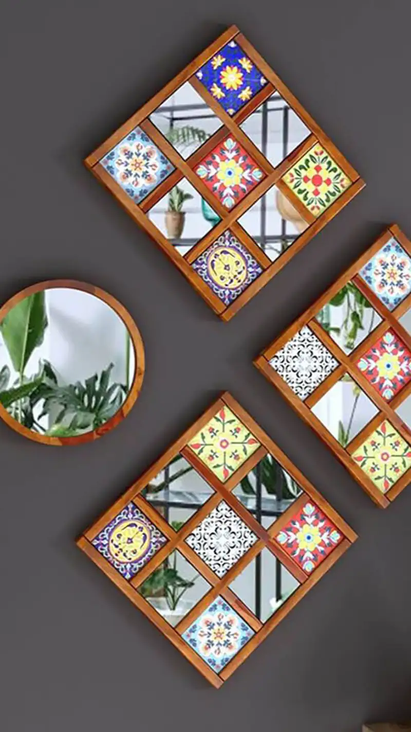 مدل آینه خاتم کاری تذهیب