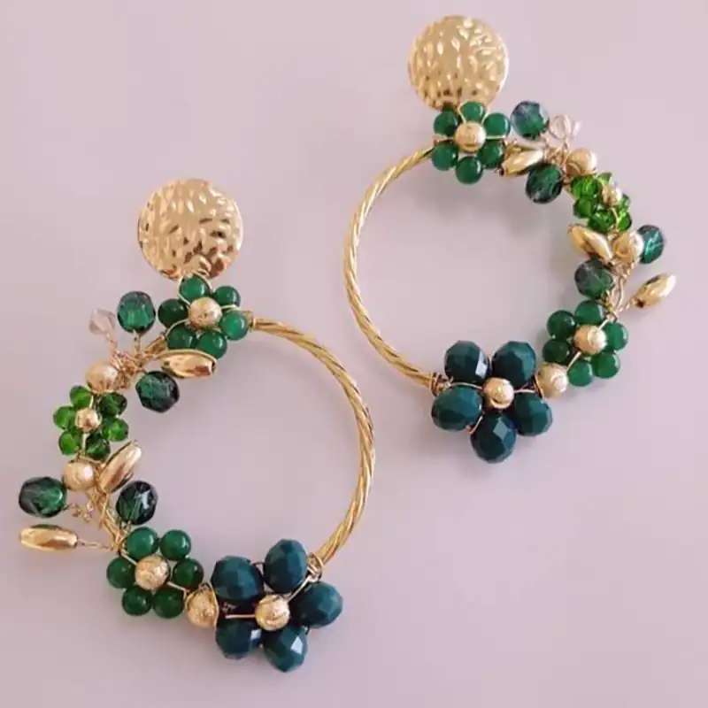 مدل های گوشواره جواهری مجلسی