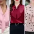 شومیز با یقه کراواتی فوق العاده شیک؛ قشنگ ترین مدل ها برای مهمانی