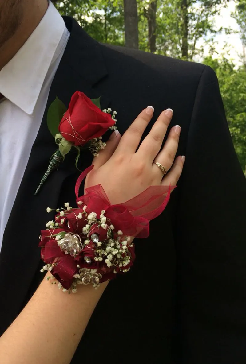 دسته گل حلقه ای عروس