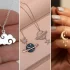 گردنبند دخترانه فانتزی شیک و جذاب برای دخترهای جوان شیک پوش