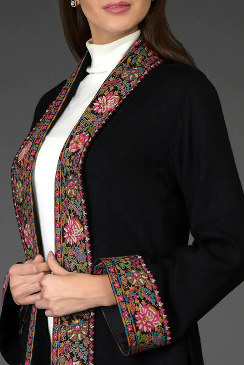 مانتو مزونی سوزن دوزی