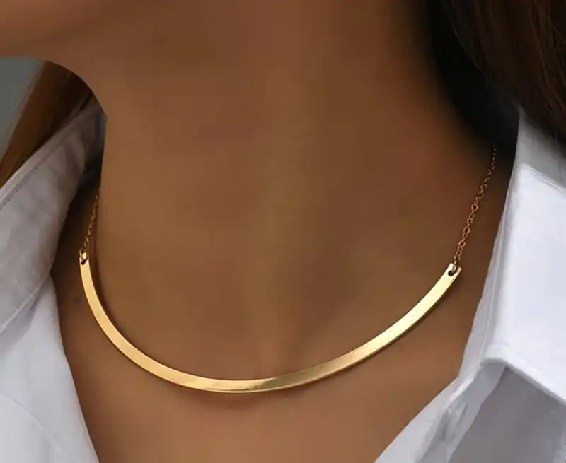 مدل گردنبند زنانه طوق