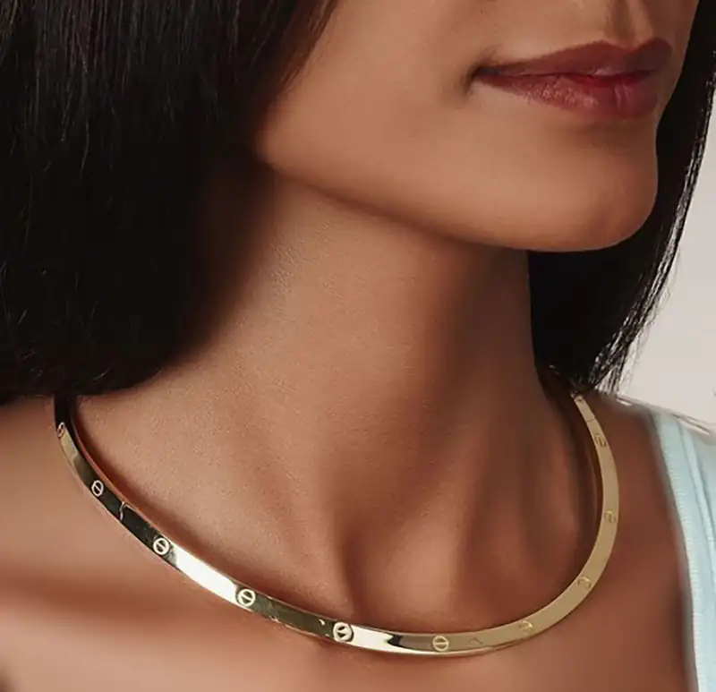 مدل گردنبند زنانه طوق