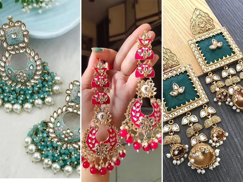 مدل گوشواره هندی خاص