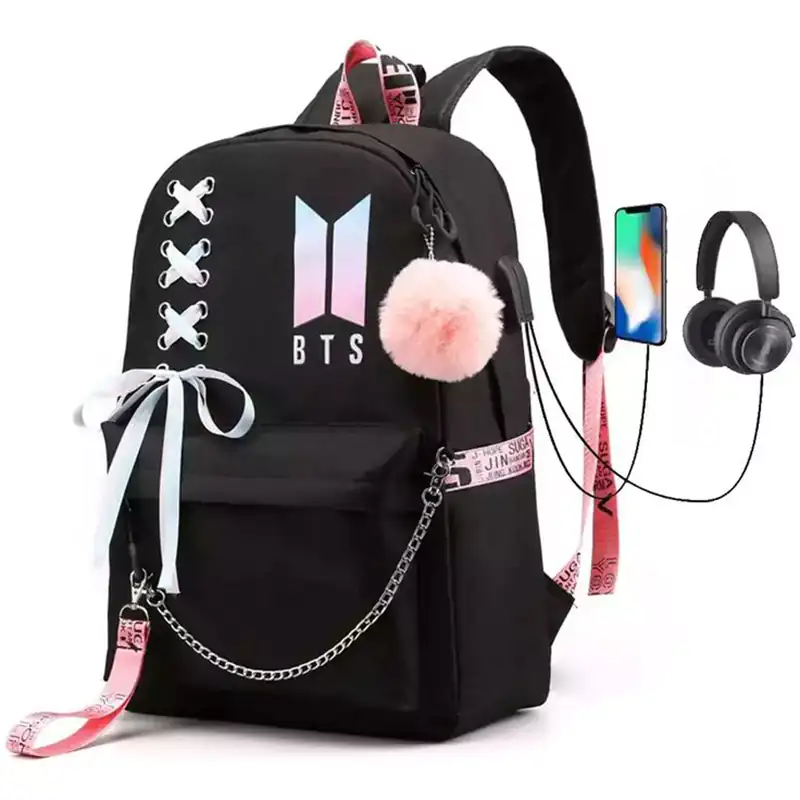 مدل های کوله پشتی طرح گروه bts