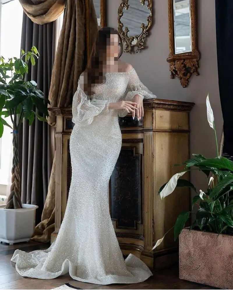مدل لباس عروس شیک و جذاب مدل ماهی