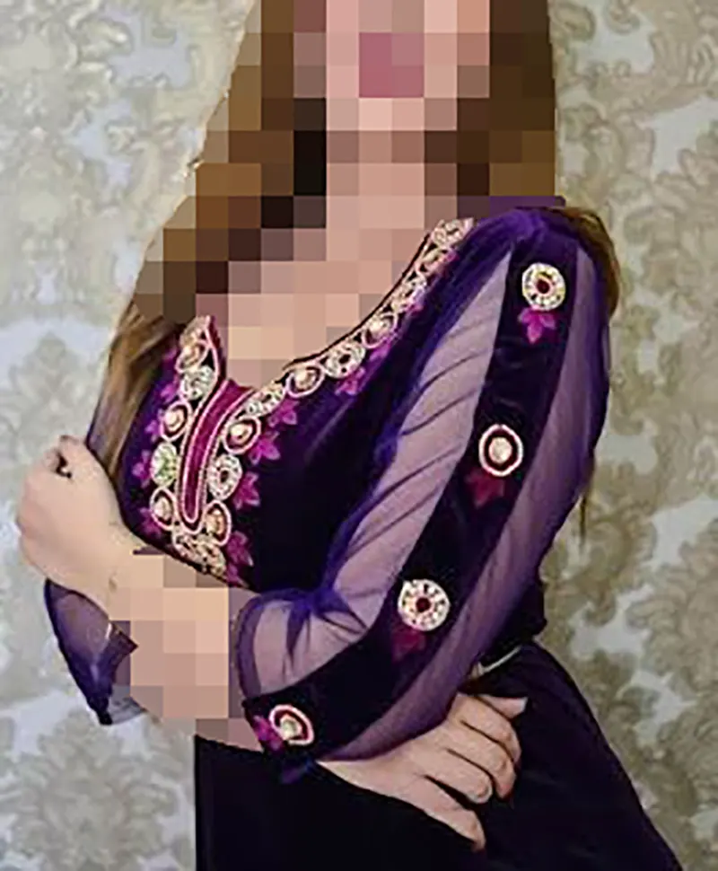 مدل لباس مجلسی زنانه سنگ دوزی شیک