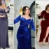 مدل ماکسی مجلسی مخمل فوق العاده شیک برای بانوان میانسال