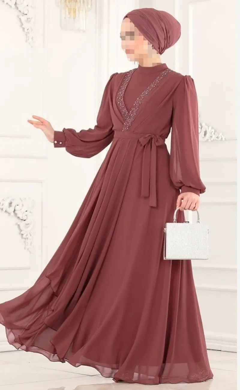 مدل پیراهن فون بلند زنانه