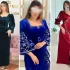 پیراهن مجلسی مخمل زنانه فوق العاده جذاب و شیک برای مجالس خاص