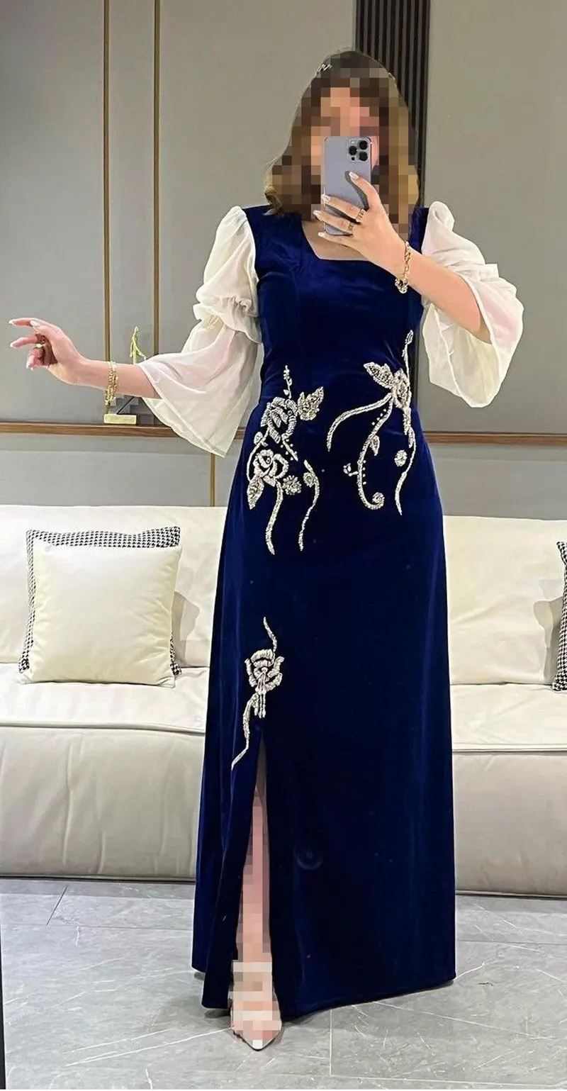 پیراهن مجلسی مخمل زنانه
