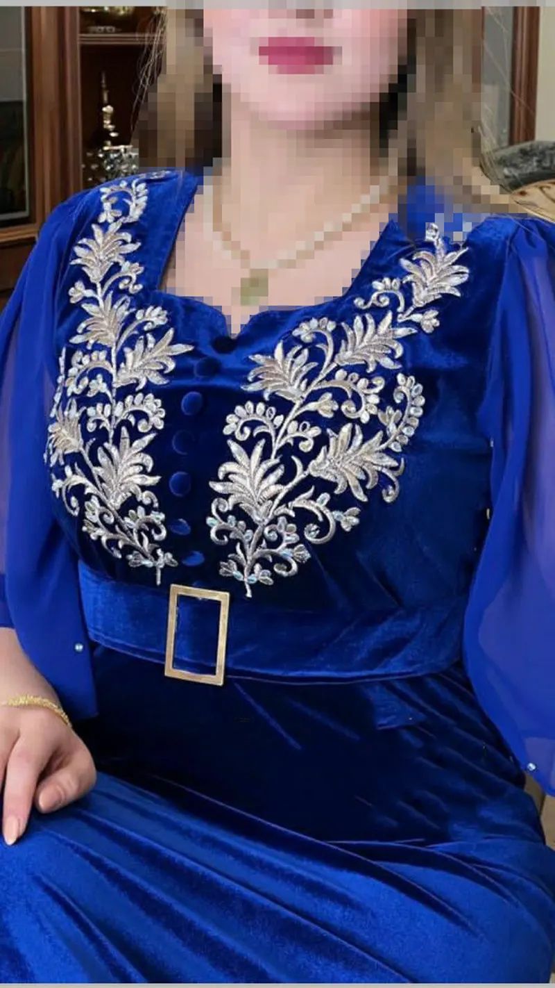 پیراهن مجلسی مخمل زنانه