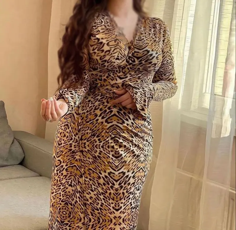 مدل پیراهن پلنگی خاص و شیک پسند