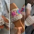مدل صندل خاص زنانه مناسب برای جشن، دورهمی و تولد