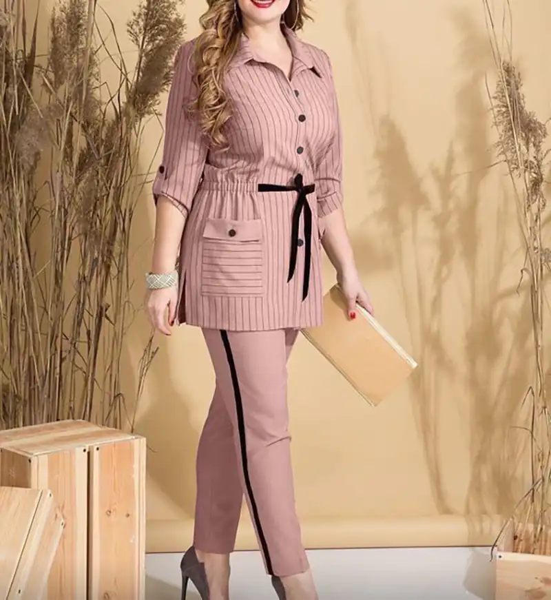 مدل شومیز زنانه صورتی 