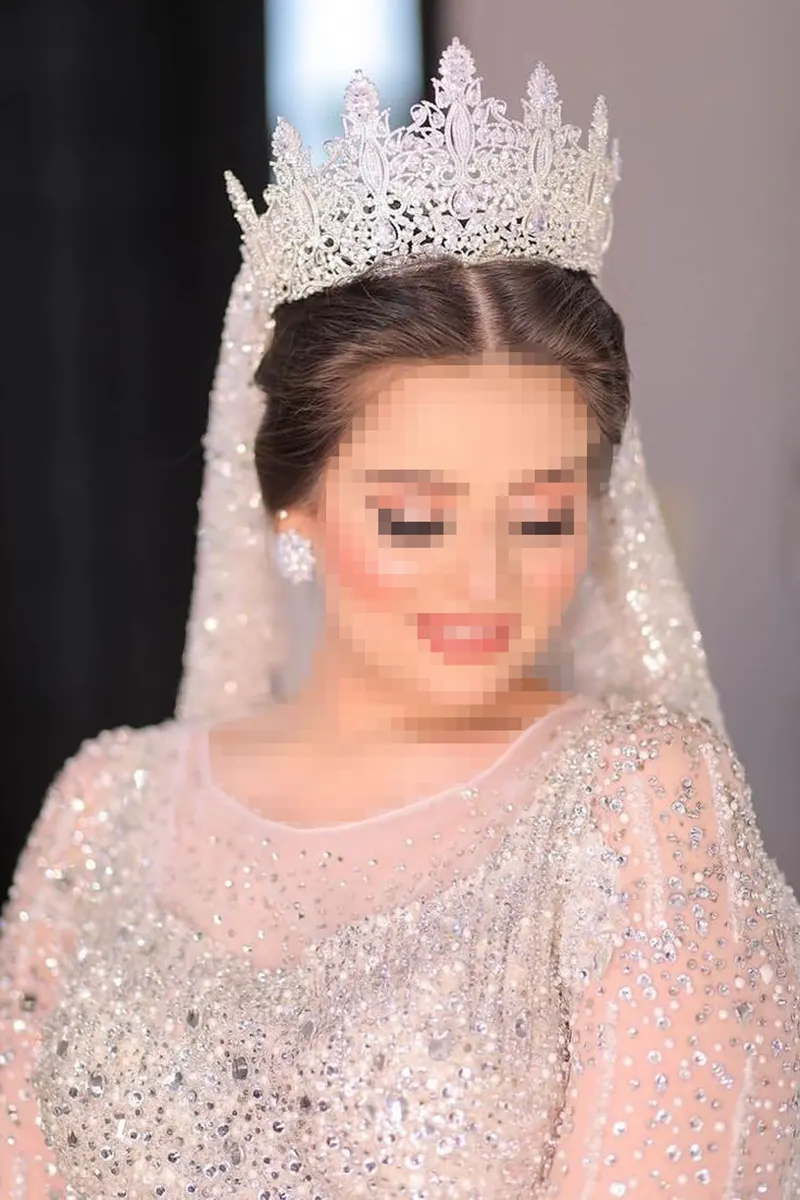 مدل تاج عروس مدل ملکه ای