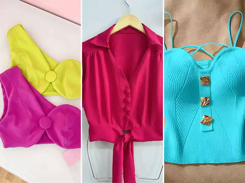 مدل تاپ خنک و تابستانه زنانه