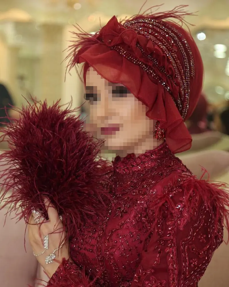 مدل توربان مجلسی زنانه برای عروسی و تالار