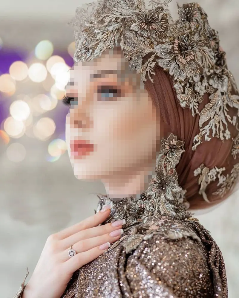 مدل توربان مجلسی زنانه برای عروسی و تالار
