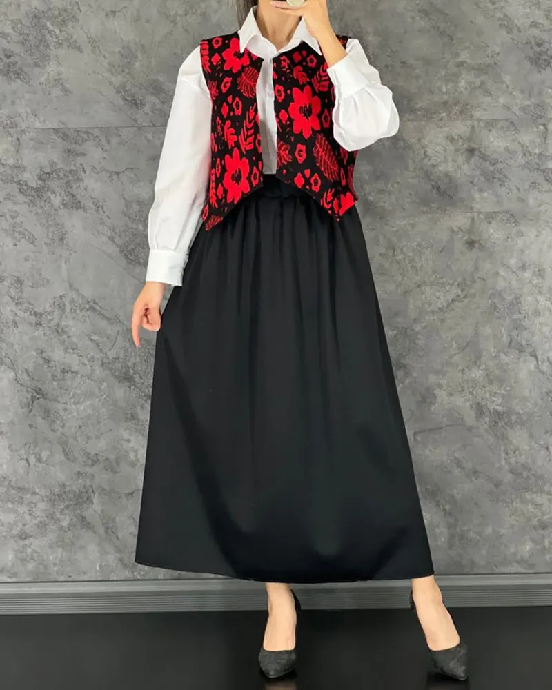 مدل ژیله زنانه با طرح سنتی