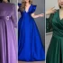 مدل پیراهن مجلسی ساتن زنانه بسیار شیک برای مراسم عقد و عروسی