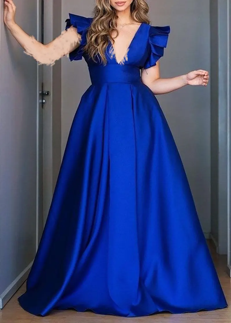 مدل پیراهن مجلسی ساتن زنانه