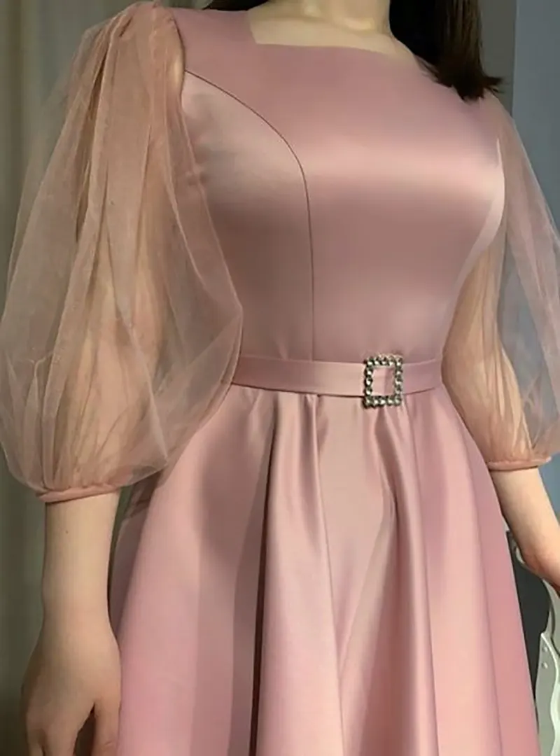 مدل پیراهن مجلسی ساتن زنانه