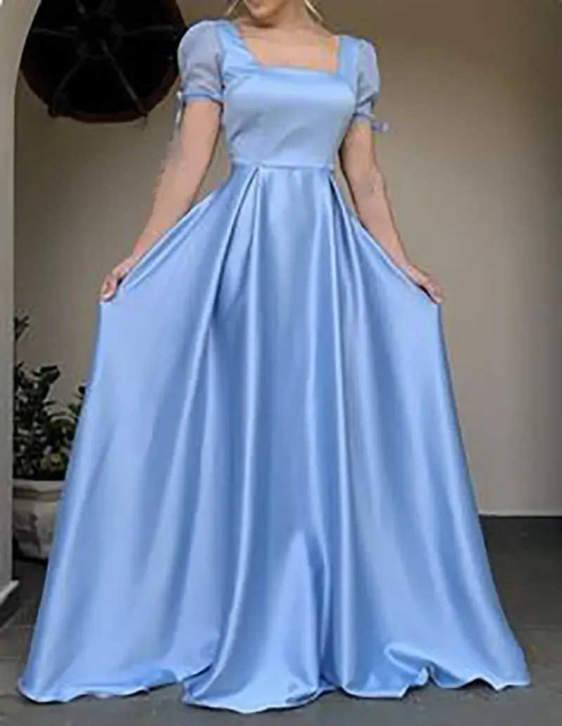 مدل پیراهن مجلسی ساتن زنانه