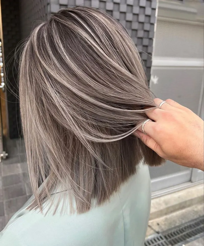 رنگ مو نسکافه ای