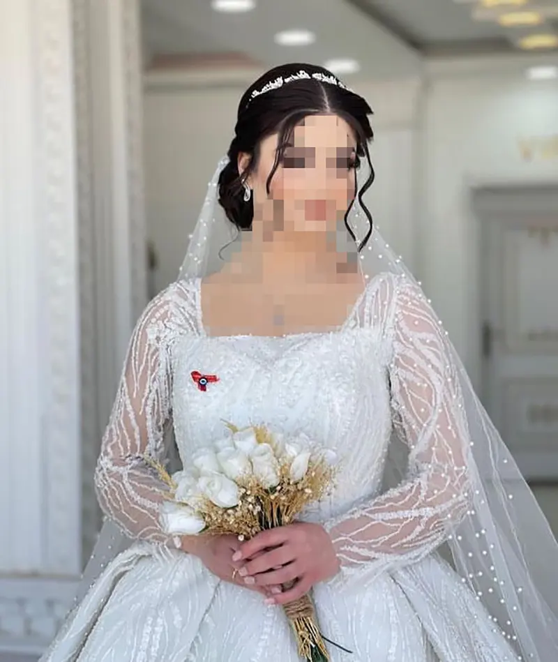 شنیون شیک عروس