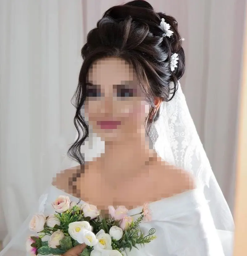 شنیون شیک عروس