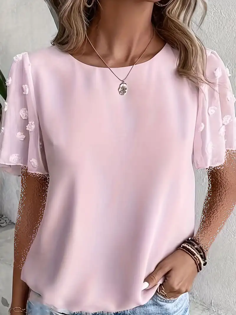 شومیز مدرن صورتی