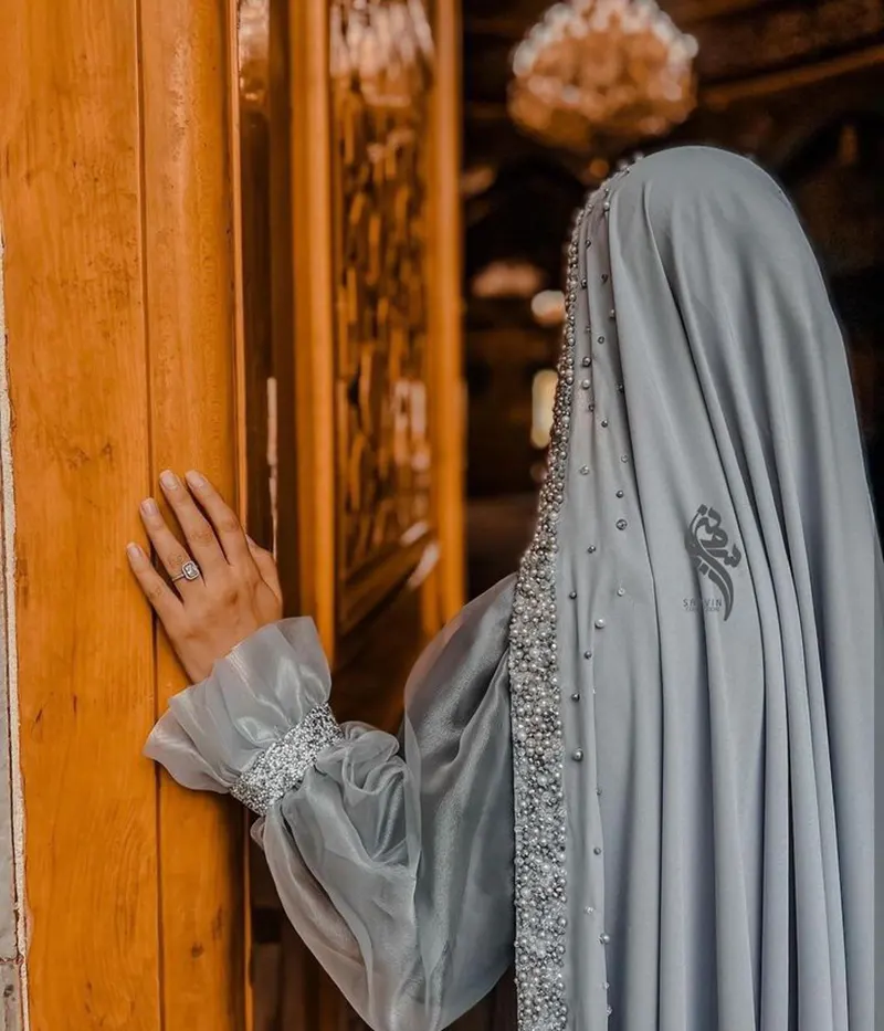 زیباترین مدل چادر عروس برای عقد