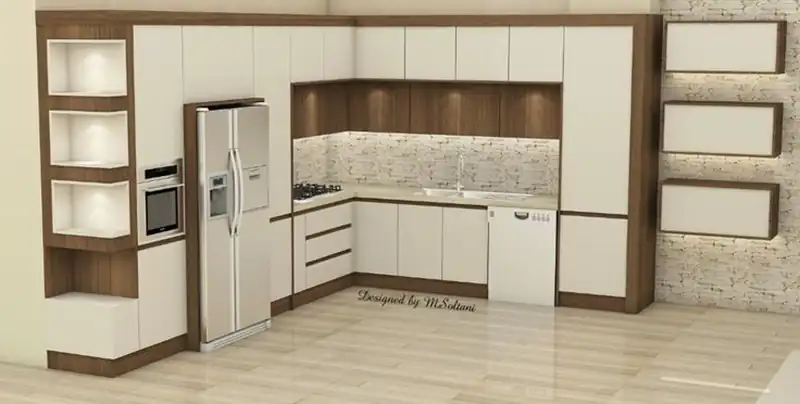 دکوراسیون آشپزخانه لاکچری و مدرن